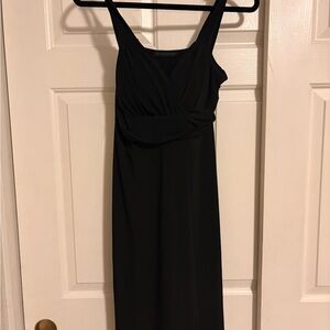 American City Wear Classic Black Midi Dress